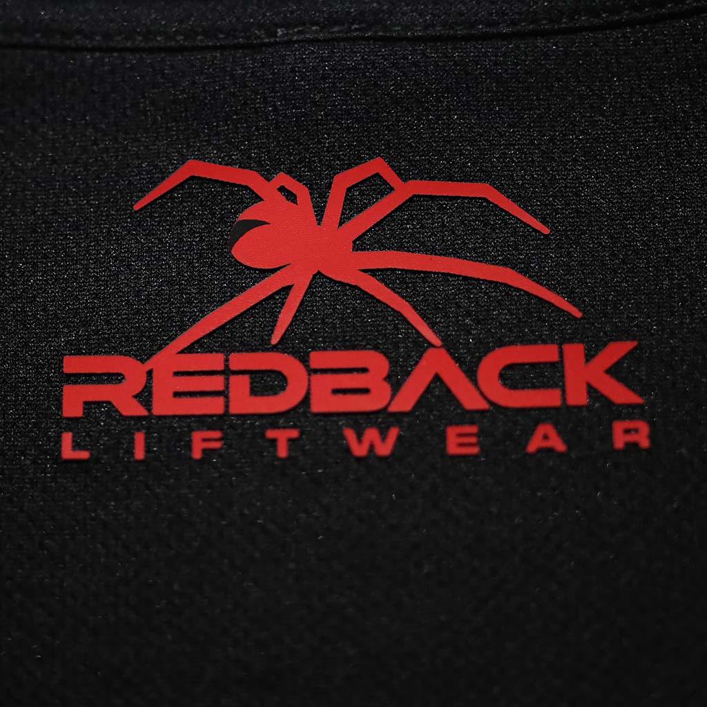 Black/Red Redback Singlet