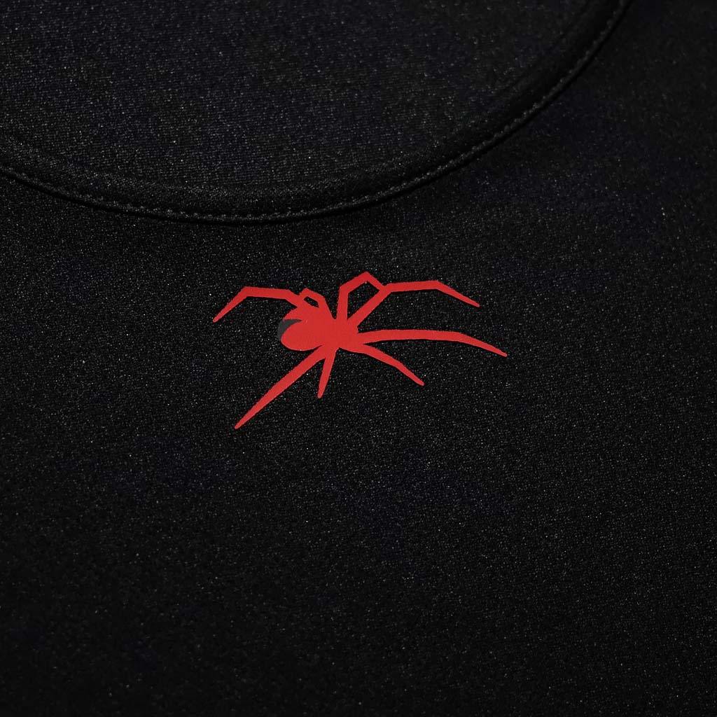 Black/Red Redback Singlet