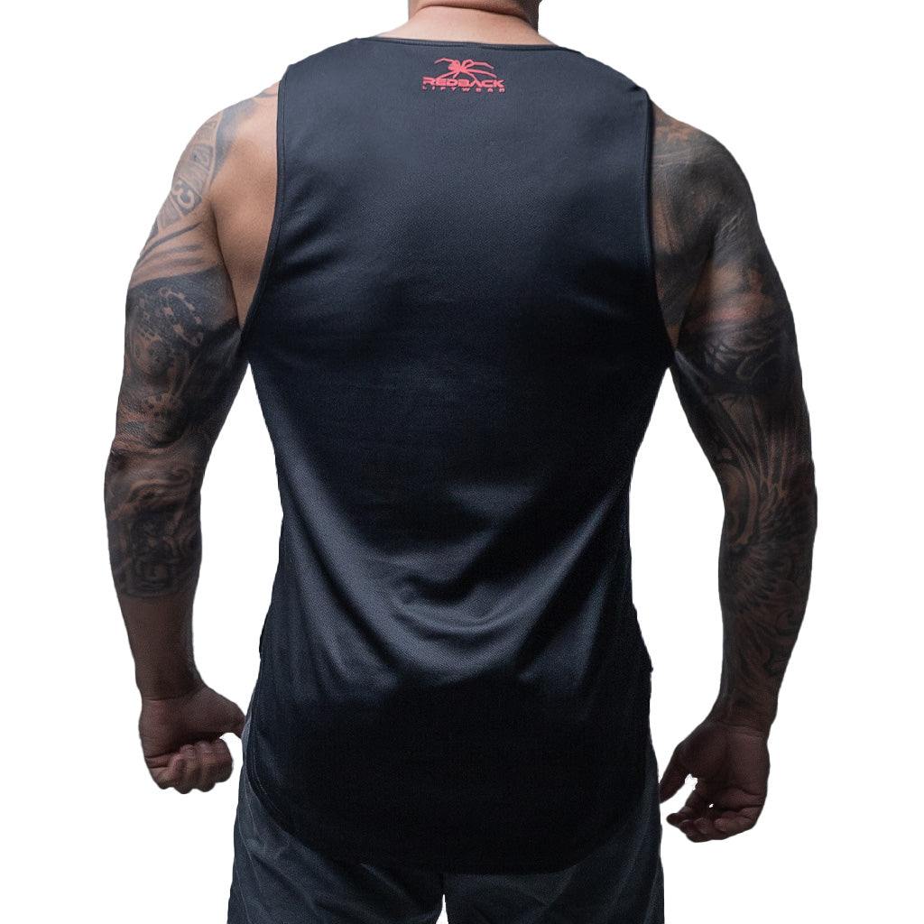 Black/Red Redback Singlet