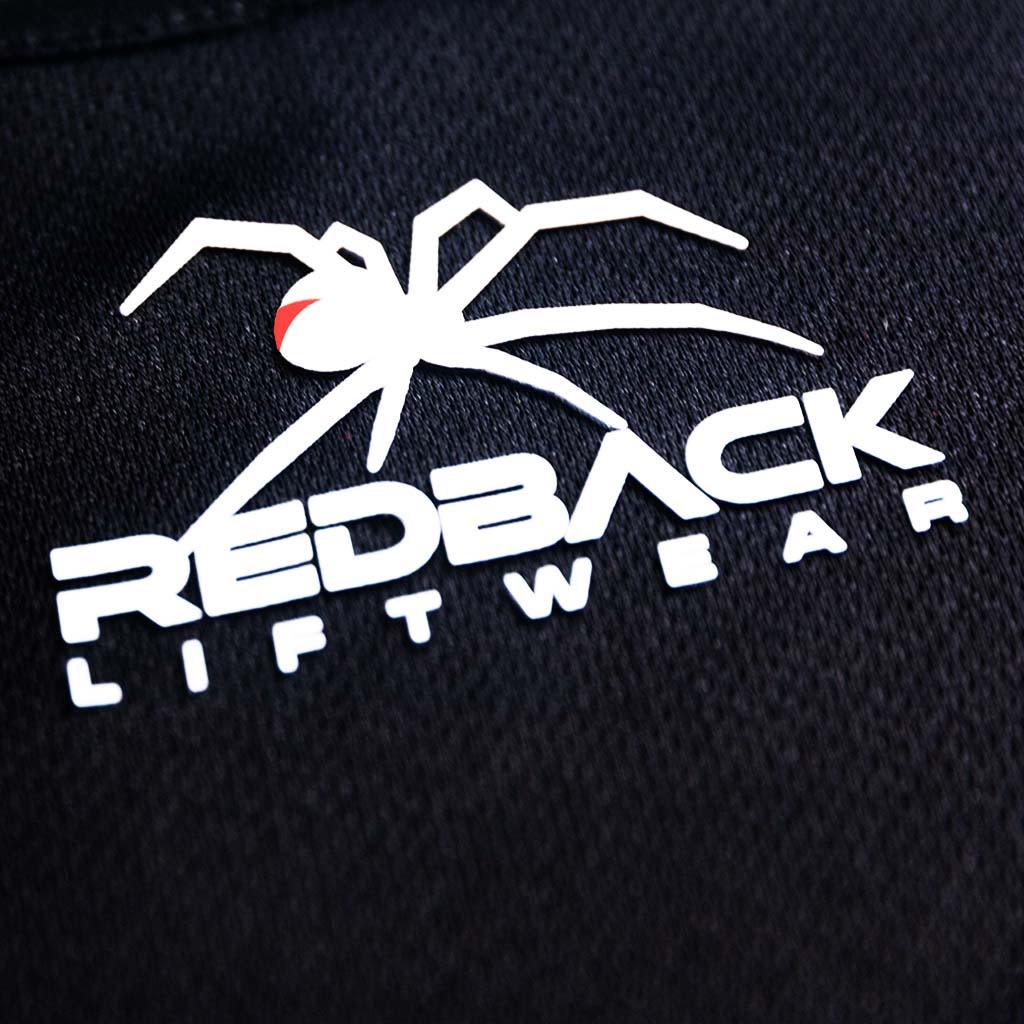 Black/White Redback Singlet