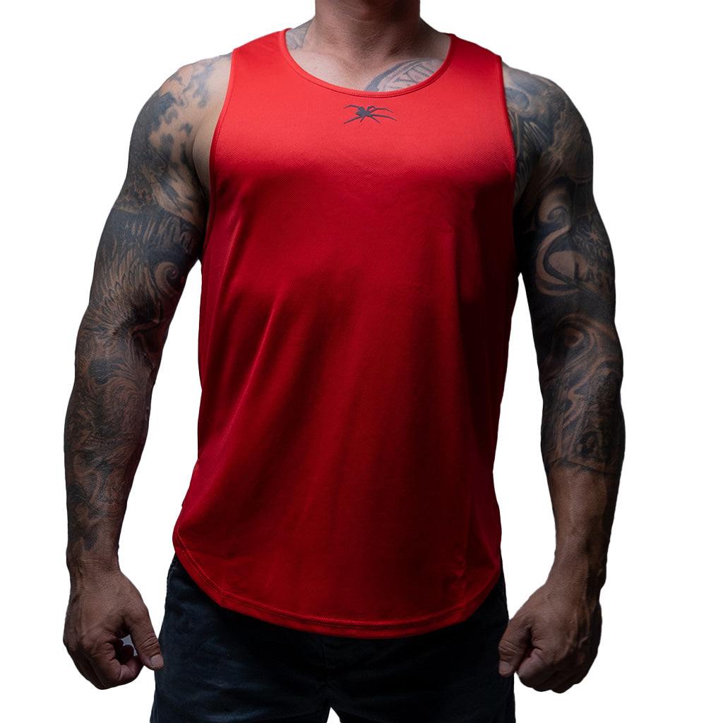 Red/Black Redback Singlet